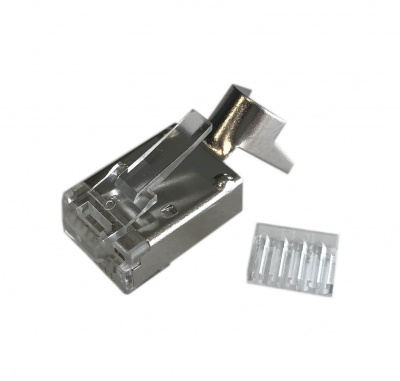 Разъем RJ 45 M/6F Cat 6 FTP сетевой Разъем RJ 45 M/6F Cat 6 FTP сетевой