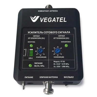 Репитер Vegatel VT-3G (LED)